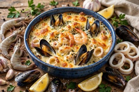 Gratin Frutti Di Mare