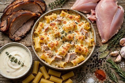 Pasticcio Dinde Fumee