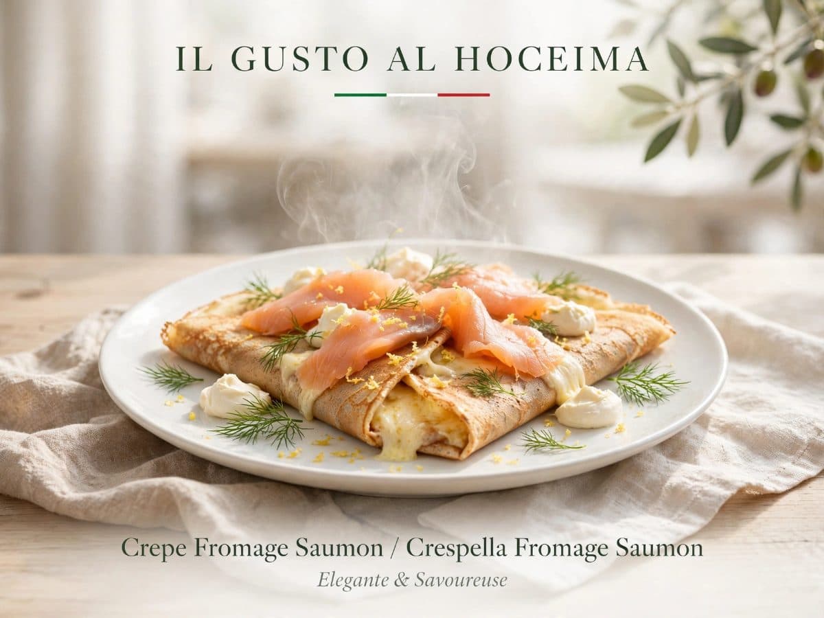 Crepe Fromage Saumon