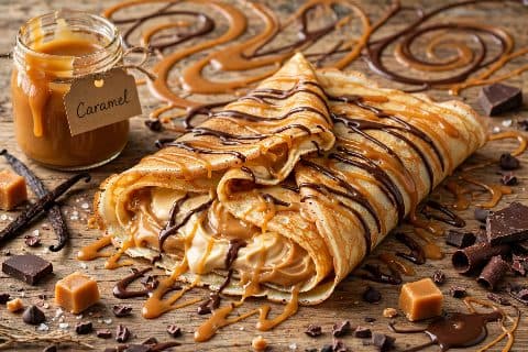 Crepe Caramel / Chocolat